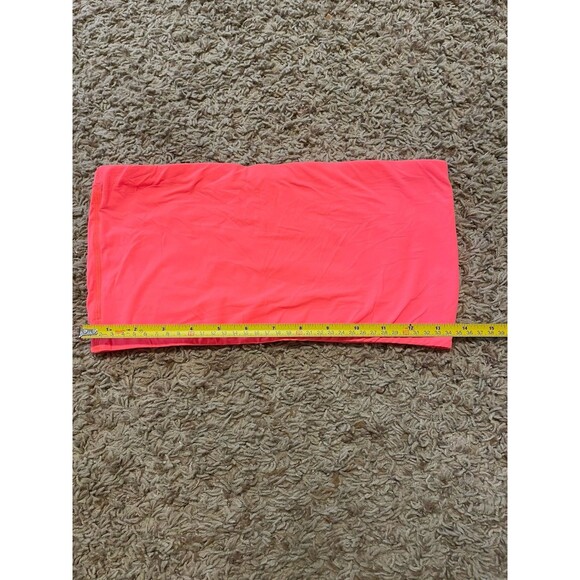 Skims Fits Everybody Bandeau, Neon Orange, Size 2X - Picture 6 of 6